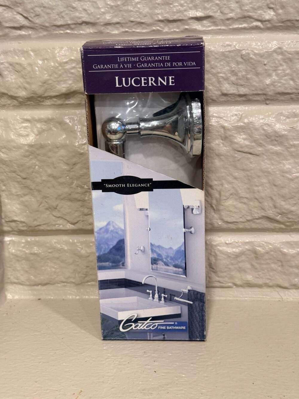 Gatco Lucerne Tissue Holder Chrome Model 4613